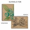 Anupam 100% Recycled Khakhi Kraft Sketchbook A4 160 GSM 80 Pages