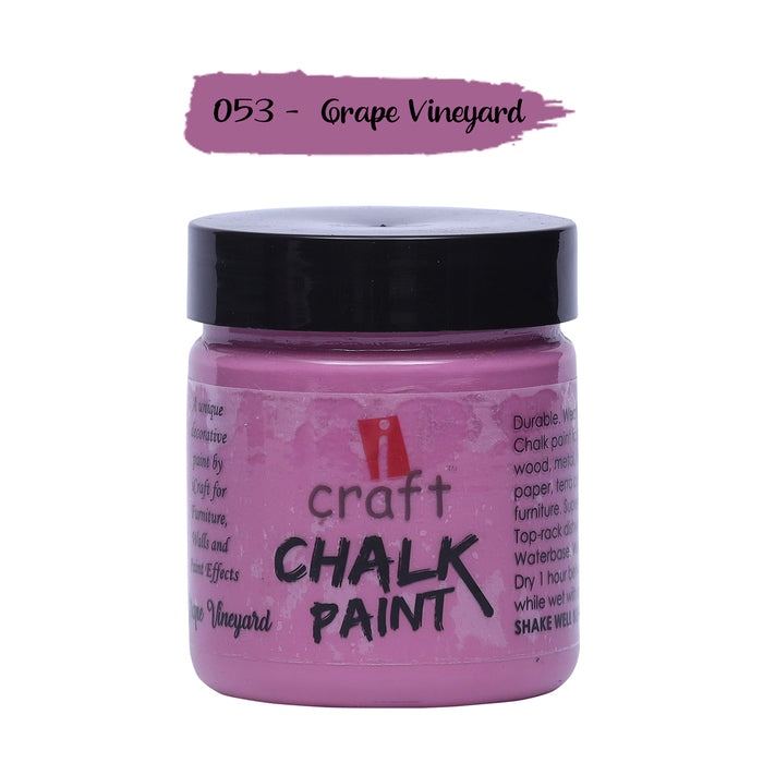 ICRAFT CHALK PAINTS 100 ML GRAPE VINEYARD
