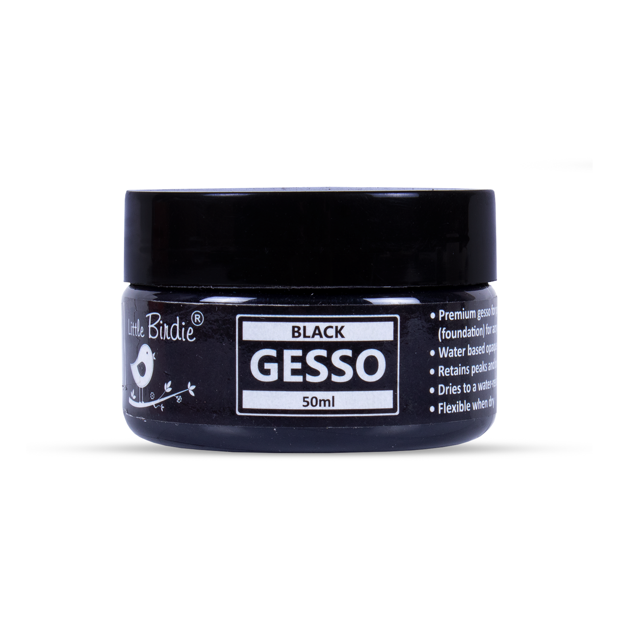 Itsy Bitsy Acrylic Gesso Black 50ml