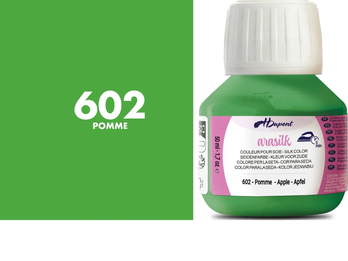 HDupont Arasilk Heat-Fix Silk Paint 50ml | Textile & Fabric Colours