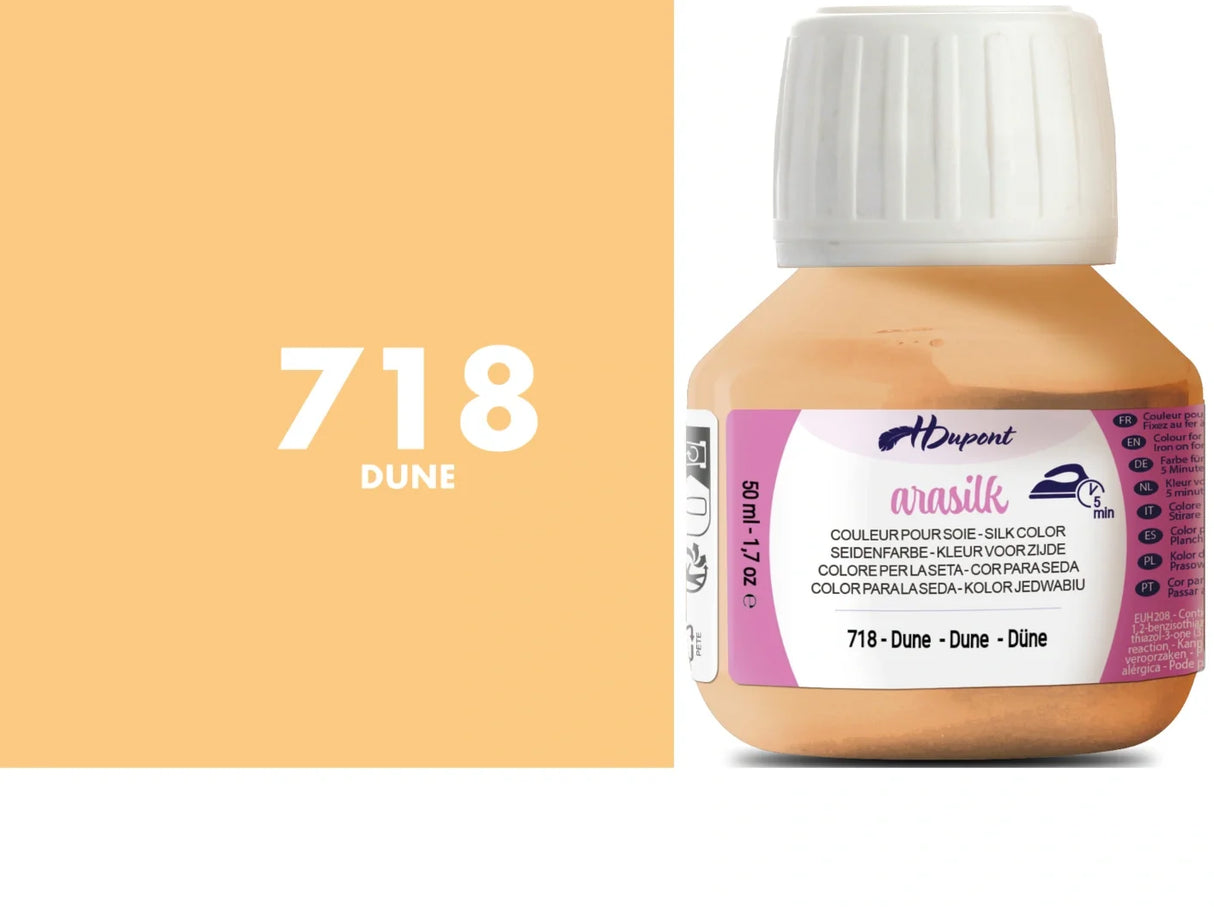 HDupont Arasilk Heat-Fix Silk Paint 50ml | Textile & Fabric Colours