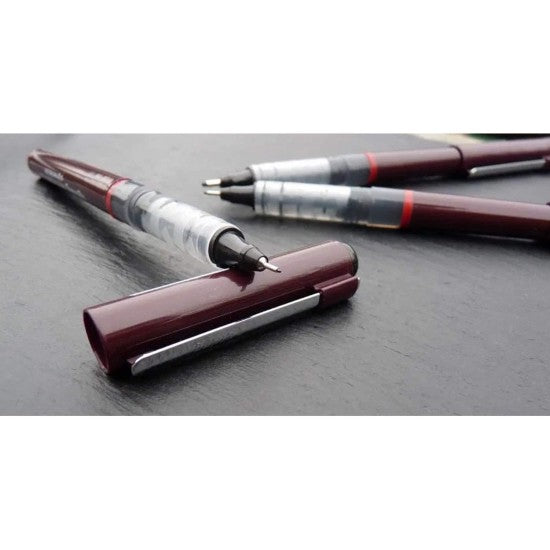 Rotring | Tikky | Graphic Fineliner | Black Pigmented Lightfast | Pack of 12pieces | 0.2mm Rotring