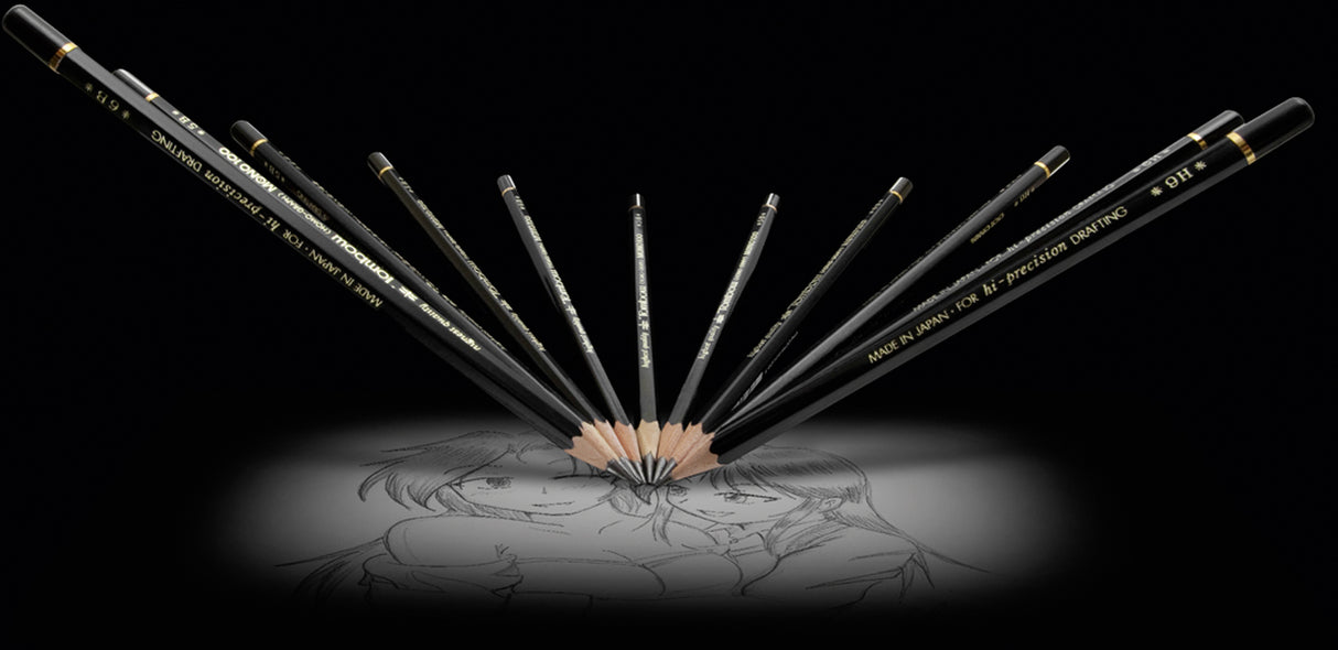 Tombow MONO 100 Graphite Pencil Professional Drawing Pencil
