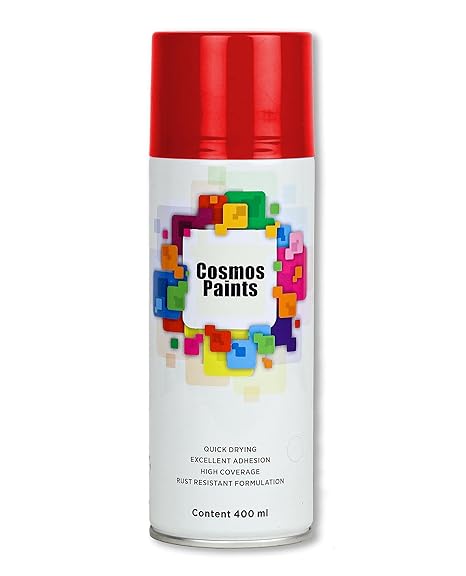 Cosmos Spray Paint 400ml Fluorescent Yellow