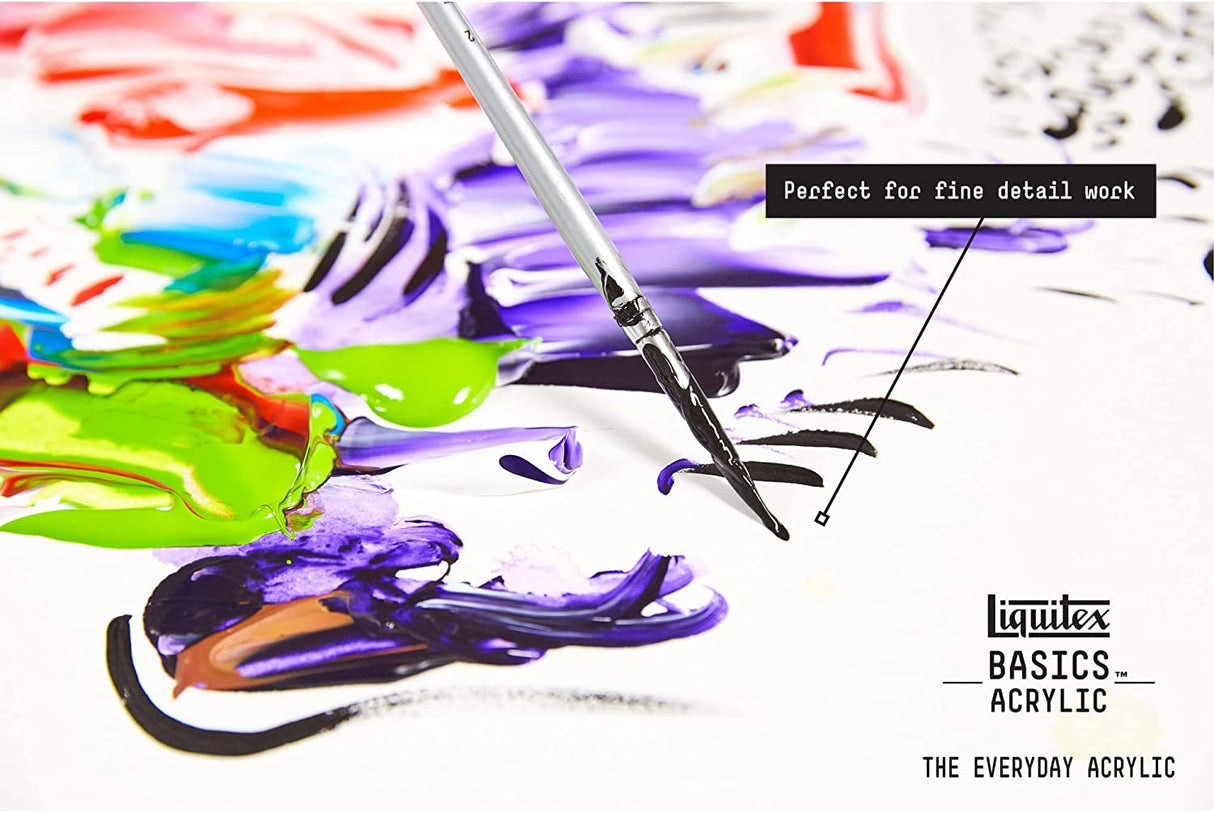 Liquitex Basics Acrylic Paint Set - Primary Colours - 6 x 22ml