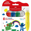 Faber Castell Jumbo Washable Squeeze Paint Brushes (Pack Of 6) Faber Castell