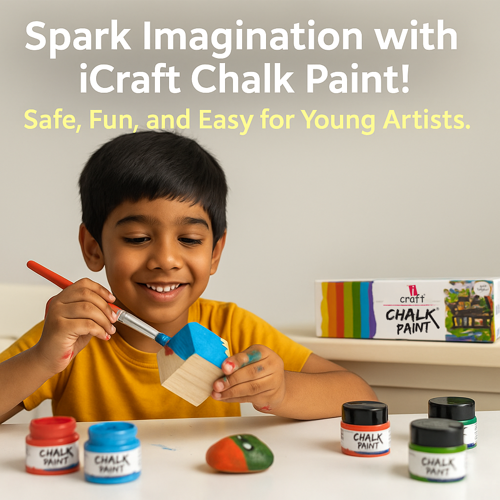 Chalk Paint Starter Kit | Set of 12 x 20ml Icraft