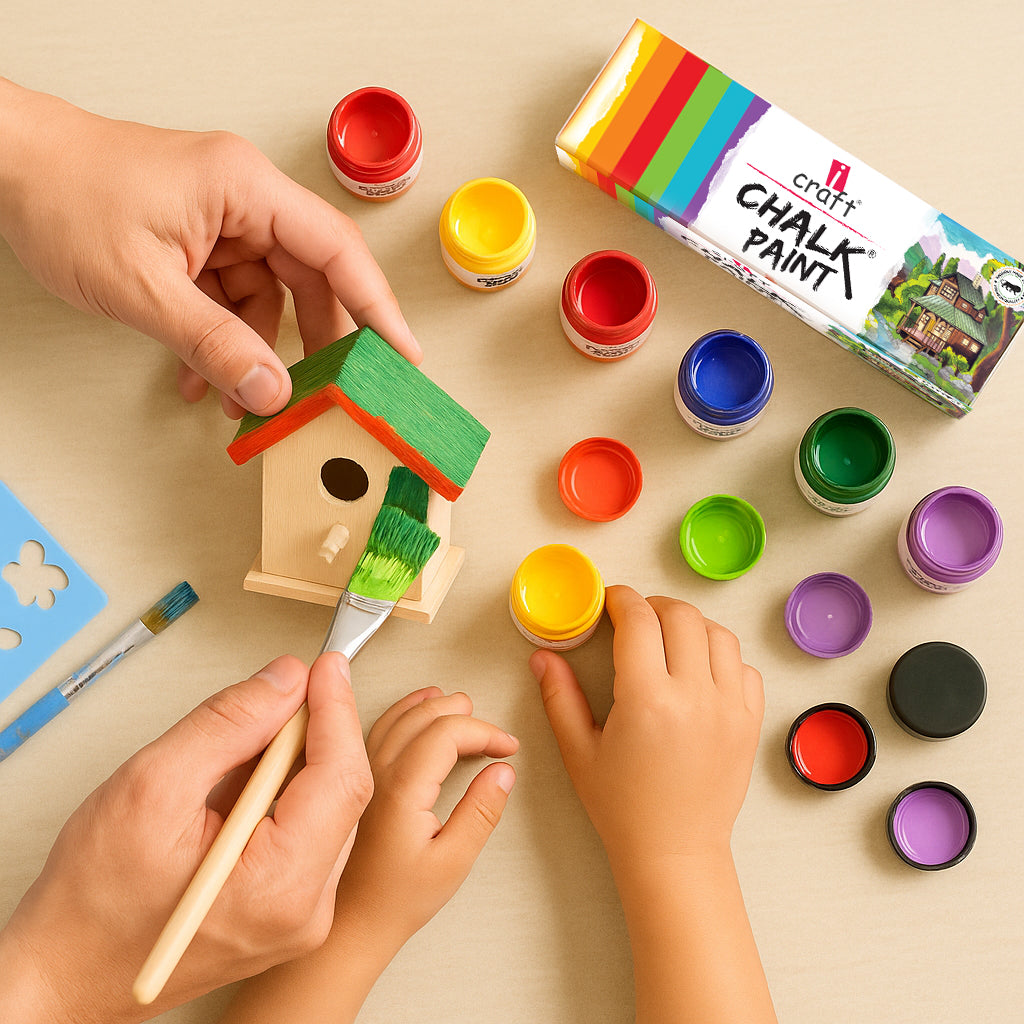 Chalk Paint Starter Kit | Set of 12 x 20ml Icraft