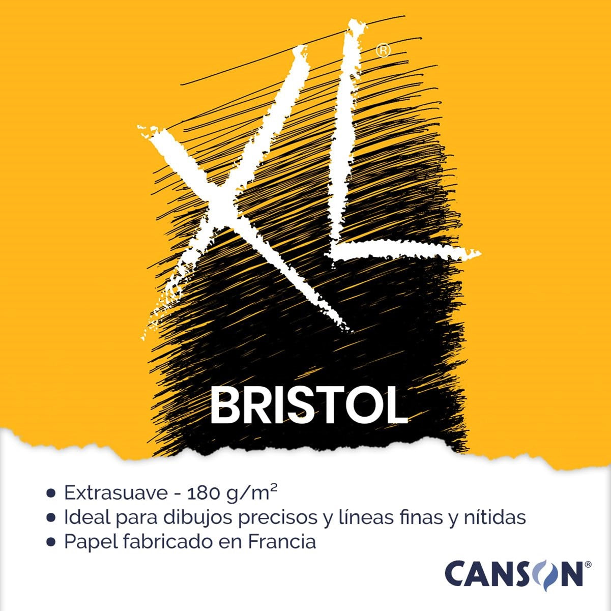 Canson XL Bristol Pad - Spiral - 180 GSM