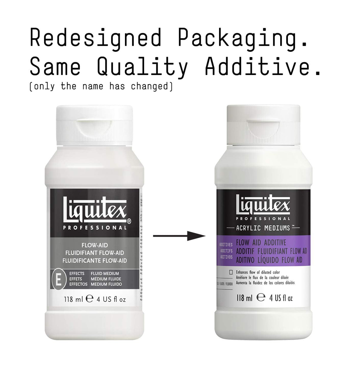 Liquitex Professional Acrylic Medium - Flow-Aid Additive - 118ml