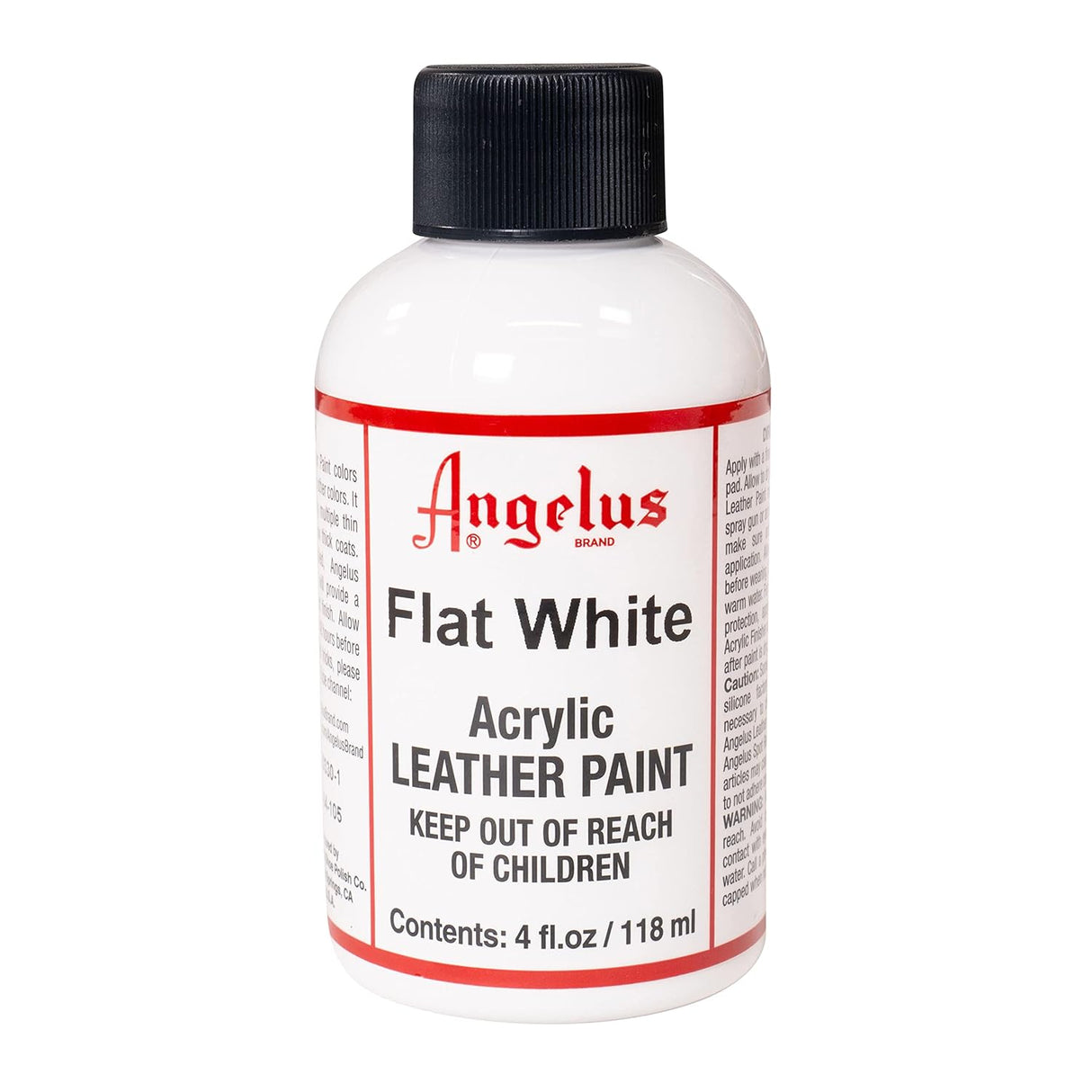 Angelus Acrylic Leather Paint 118ml - Flexible & Durable Finish