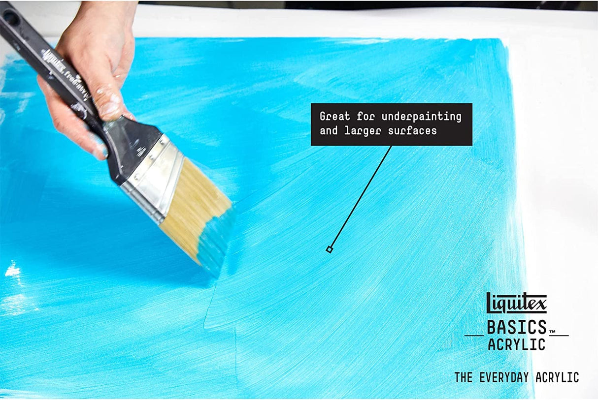 Liquitex Basics Acrylic Paint Set - Primary Colours - 6 x 22ml