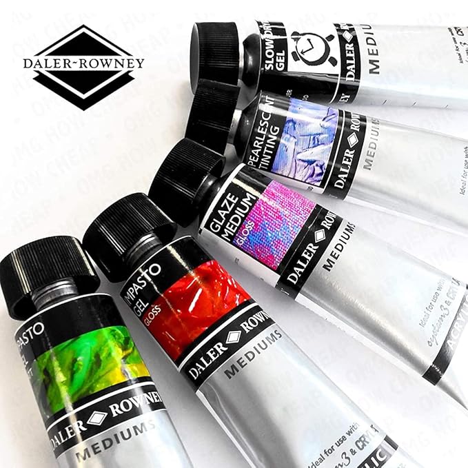 Daler Rowney Acrylic Mediums Set - 5 Special Effects 75ml