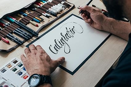 Clairefontaine Calligraphy Pad 24x30cm 130gsm 25 Sheets
