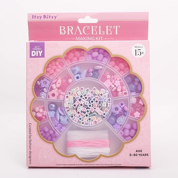 Itsy Bitsy My Beads Studio Jewellery Making Kit Lilac Blush