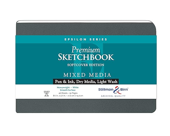 Stillman & Birn Epsilon Softcover Sketchbook 8.5x5.5 Landscape