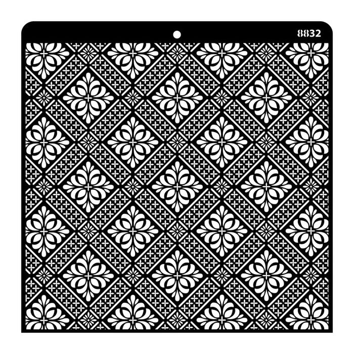 Icraft Multisurface Plastic Stencil 12" X 12" 8832
