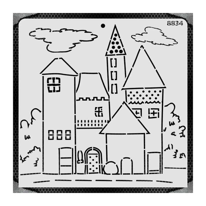 Icraft Multisurface Plastic Stencil 12" X 12" 8834