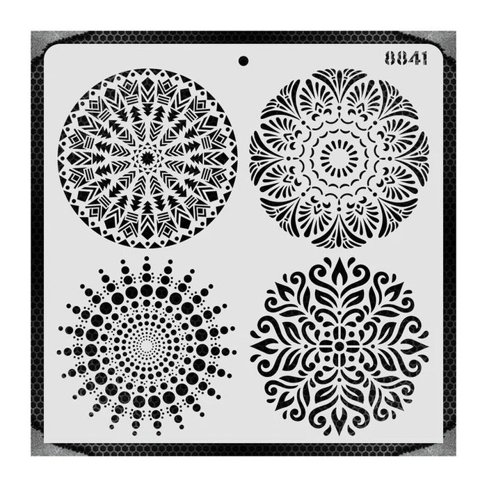 Icraft Multisurface Plastic Stencil 12" X 12" 8841