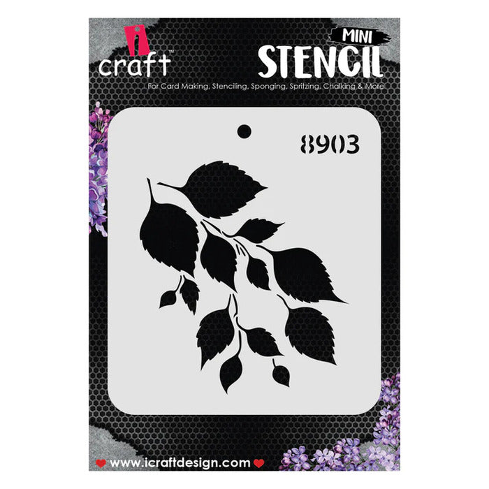 Icraft Multisurface Mini Stencil 4" X 4" 8903