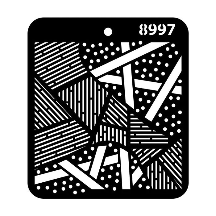 Icraft Multisurface Mini Stencil 4" X 4" 8997