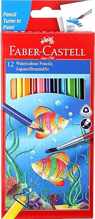 Faber Castell Water Color Pencils Pack of 12