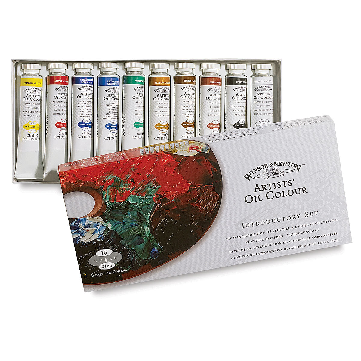Winsor & Newton Artist Oil Colour Introductory Set 10x21ml