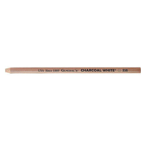 General Charcoal Pencil White