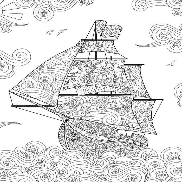 Dreamland Adult Colouring Books (Choose Designs)