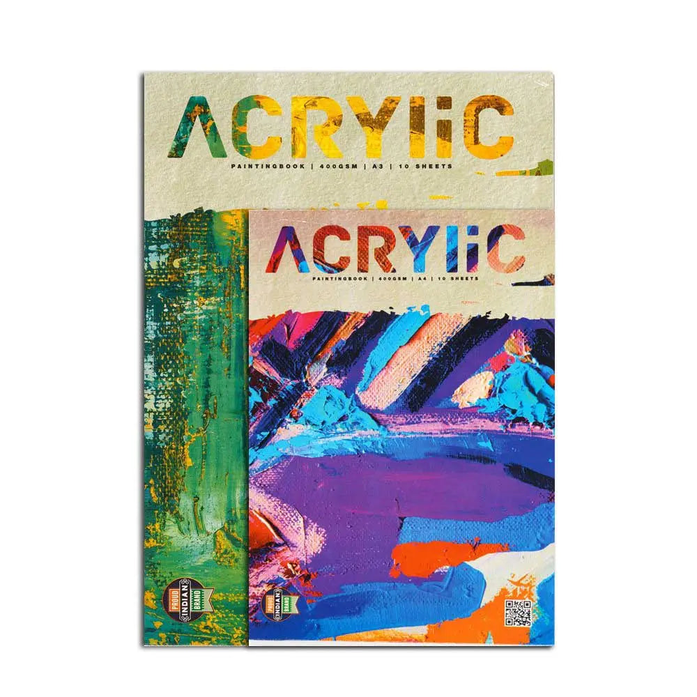 Anupam Acrylic Paper Pad / Book - 400 GSM Anupam