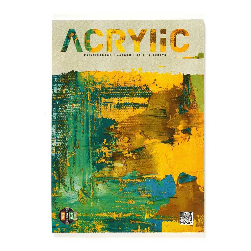 Anupam Acrylic Paper Pad / Book - 400 GSM Anupam