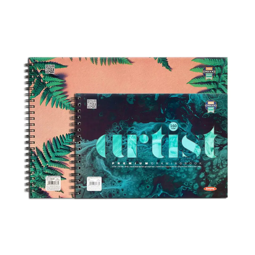 Anupam Artist Drawing Book Cartridge Paper (140gsm-160gsm) Anupam
