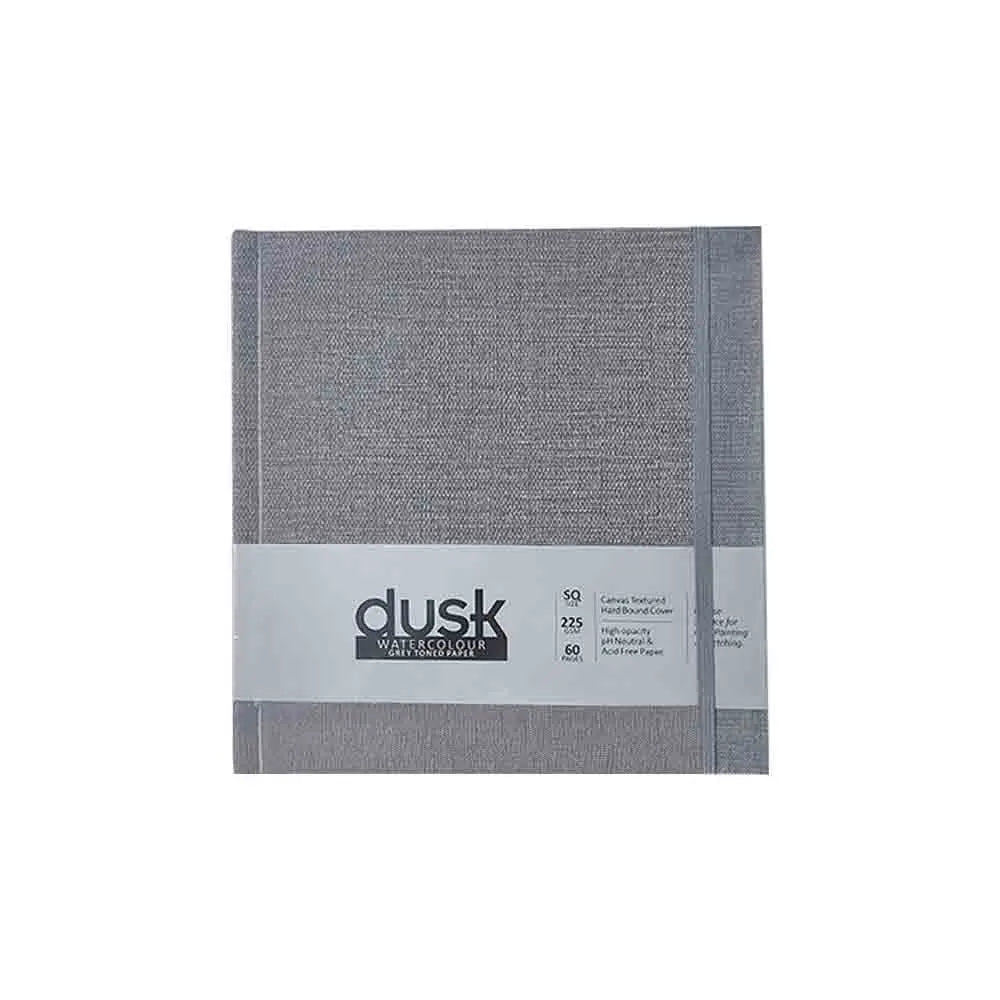 Anupam Dusk Grey Watercolour Book 225 GSM Square