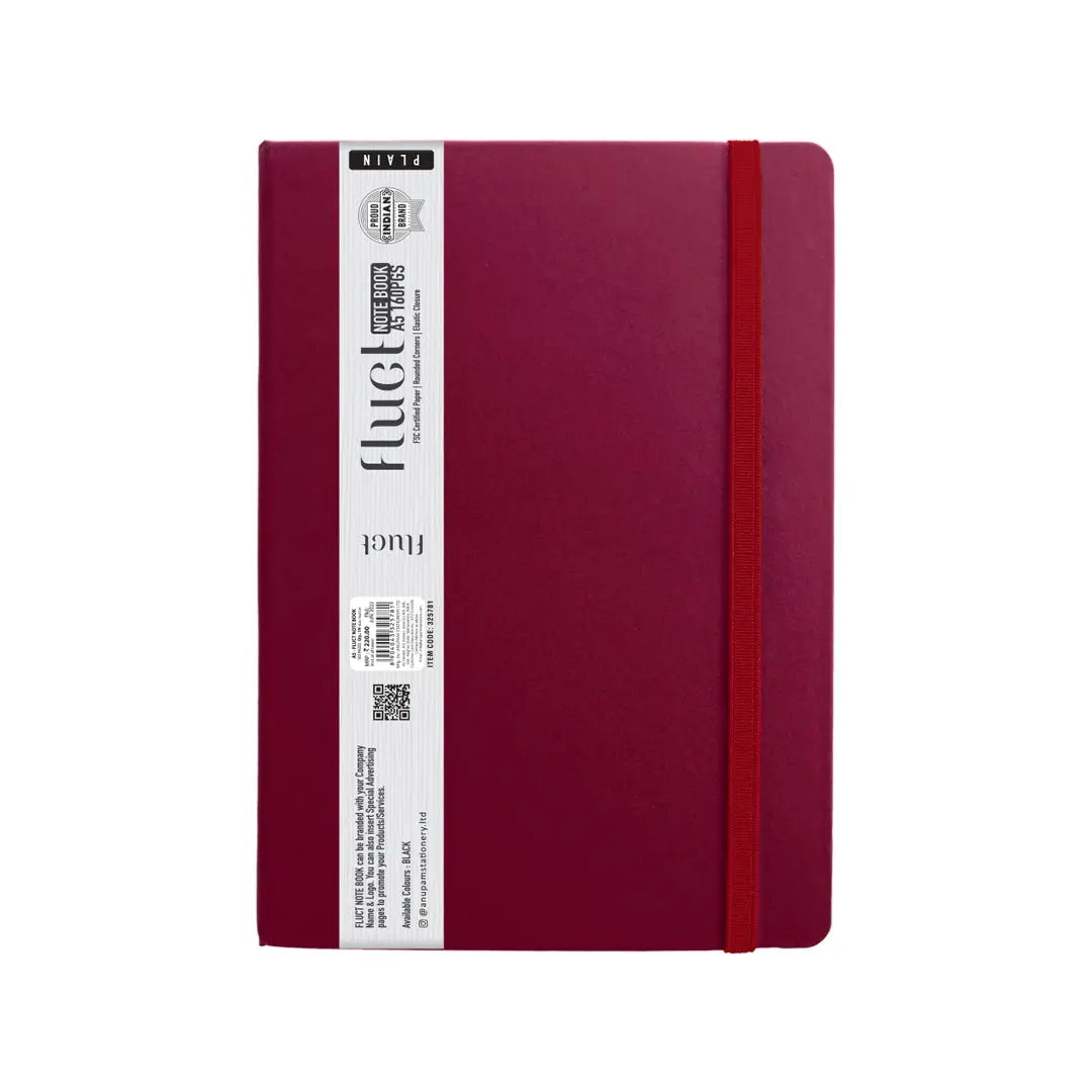 Anupam Fluct Journal Notebook - A5 Anupam