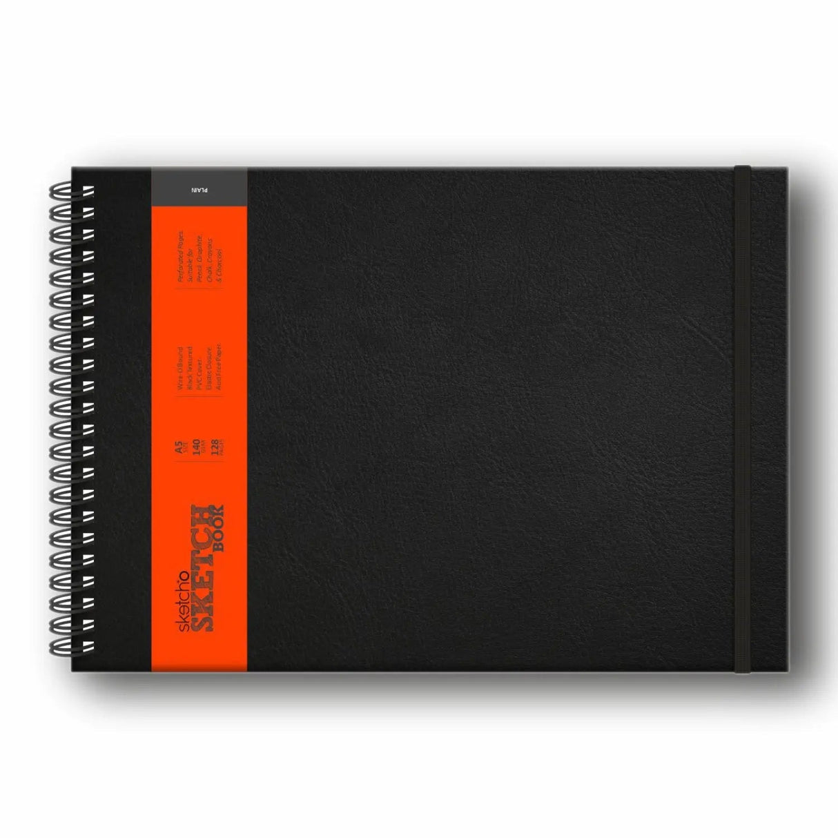 Anupam Sketcho Sketchbook - Hard Bound - Wireo Book - 140 GSM Cartridge Paper Anupam