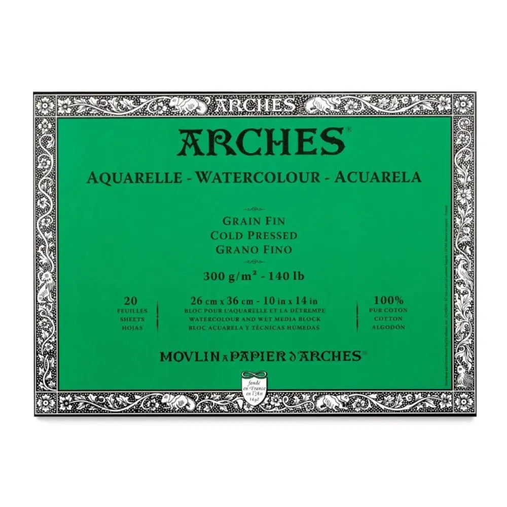 Arches Watercolour Paper Cold Pressed Arches