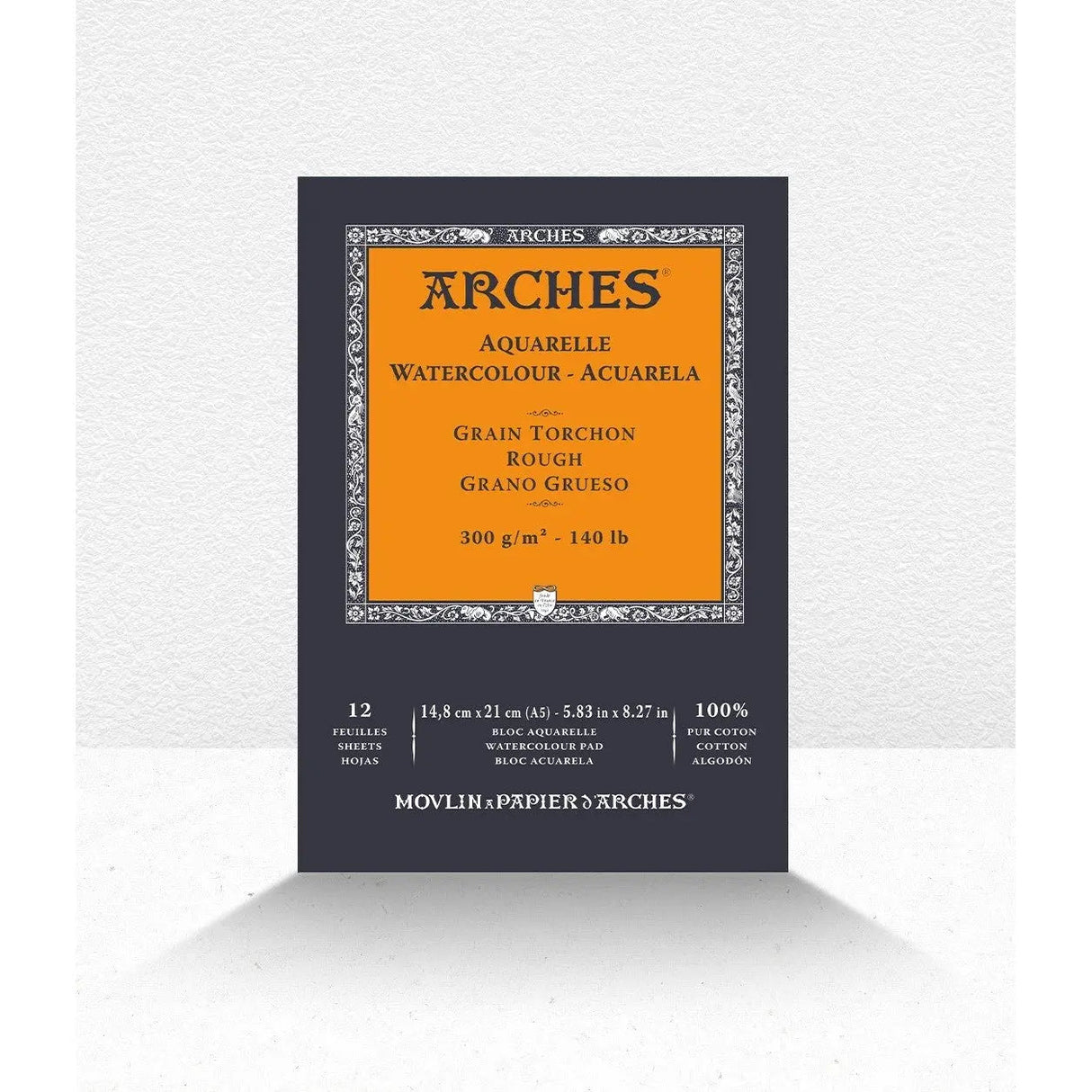 Arches Watercolour WHNA Sheet Pad 300GSM ,100% Cotton-12 SHT Arches