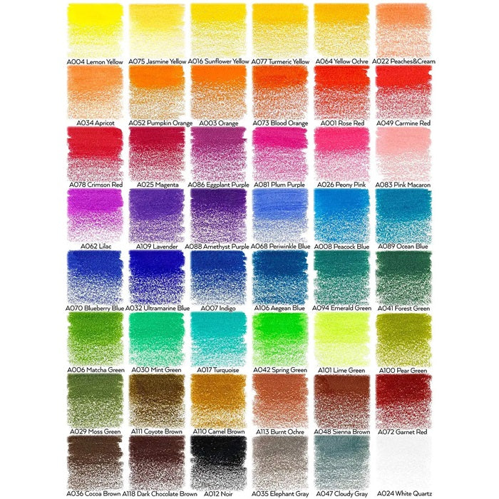 Arteza Colored Pencils Expert Assorted Color Set - A Set Of 48 High-Quality Colored Pencils