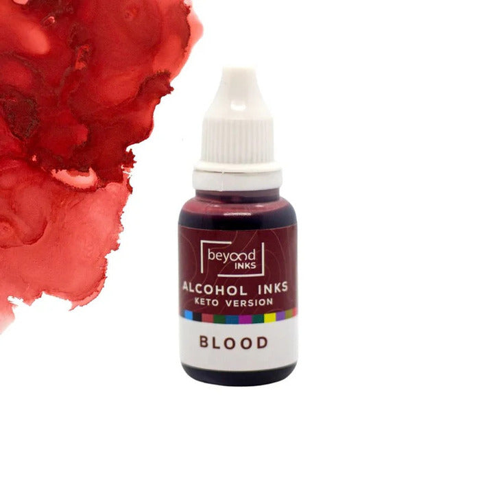 Beyond Inks Alcohol Keto Version in Blood Color Shade