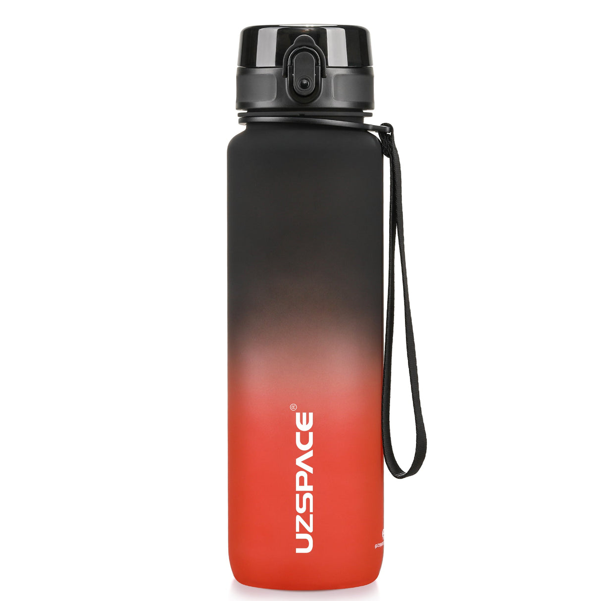 Uzspace Gradient Tritan Water Bottle BPA Free Leakproof Gym Bottle