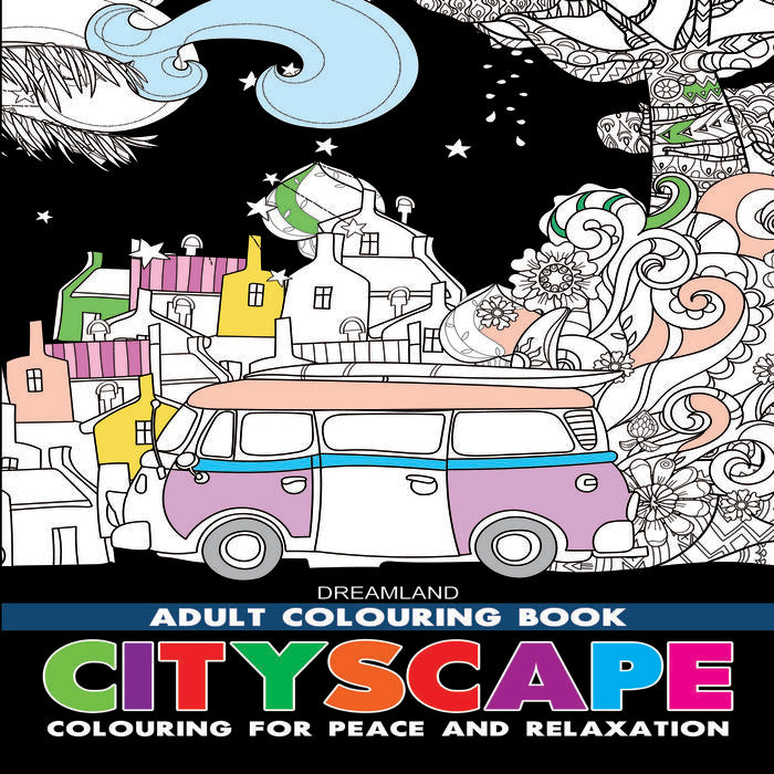 Dreamland Adult Colouring Books (Choose Designs)