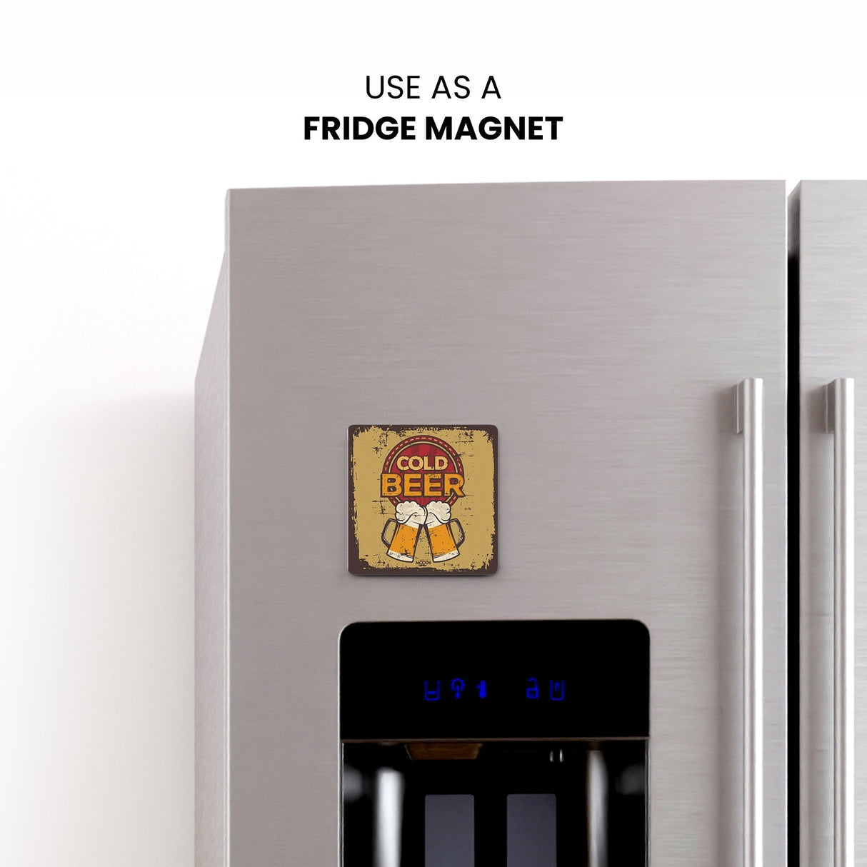 Mooch Magnetic Coaster - Cold Beer