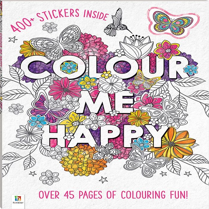 Color Me Series With 400+ Stickers (Choose Design)