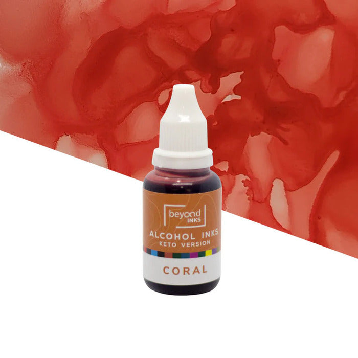 Beyond Inks Alcohol Keto Version in Coral Color Shade