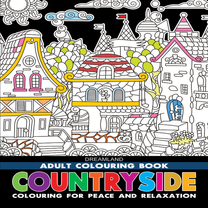 Dreamland Adult Colouring Books (Choose Designs)
