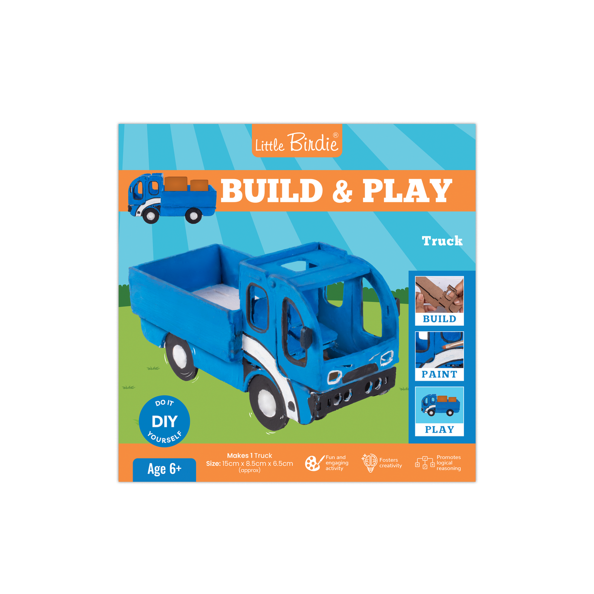Itsy Bitsy DIY Build and Paint Kit Truck