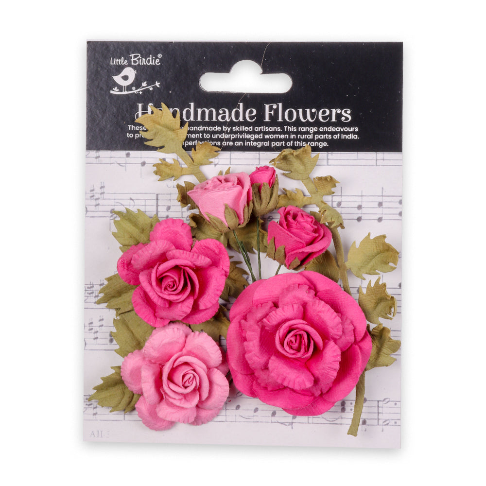 Itsy Bitsy Handmade Flowers Precious Pink Vida