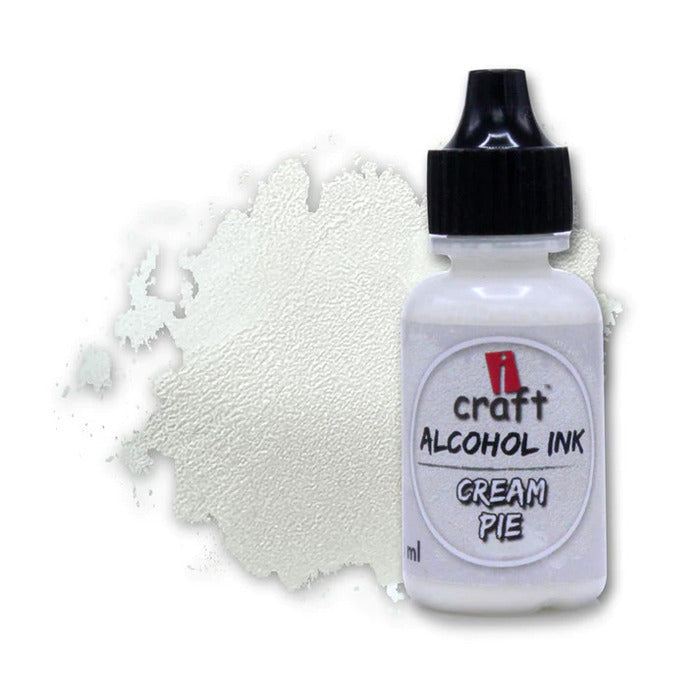 ICRAFT alcohol ink in cream pie color 15ml.