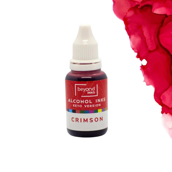 Beyond Inks Alcohol Keto Version in Crimson Color Shade