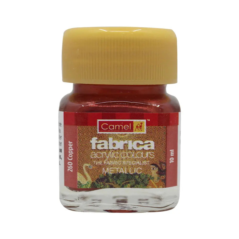 Camel Fabrica Acrylic Colours Metallic (Loose Colours) 10ml Camel